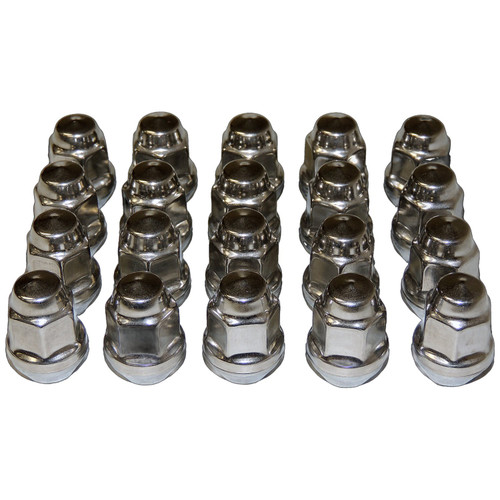 Crown Automotive 4006956K Wheel Lug Nut Set Front & Rear Left & Right - Fits 2007-2018 Jeep KA Nitro