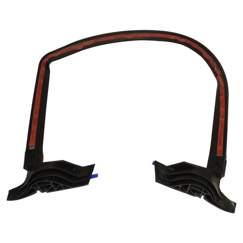 Crown Automotive 55397042AE Liftgate Glass Seal for 2007-2010 Jeep JK Wrangler w/ Hard Top - Black Rubber, Sold Individually