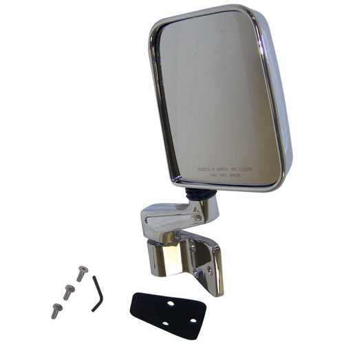 Crown Automotive 82201772C Door Mirror Front Right - Fits 1987-1995 Jeep YJ Wrangler