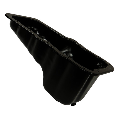 Crown Automotive 53021779AC Engine Oil Pan for Jeep 2002-2012 KJ, KK Liberty w/ 3.7L Engine - Black Steel, Sold Individually