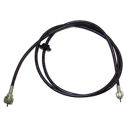 Crown Automotive J5752281 77" Speedometer Cable for Select 1981-1990 Jeep SJ, J-Series w/o Cruise Control - Black Metal, Rubber