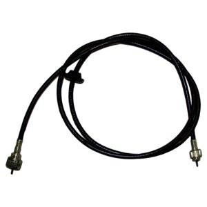 Crown Automotive J5752281 77" Speedometer Cable for Select 1981-1990 Jeep SJ, J-Series w/o Cruise Control - Black Metal, Rubber