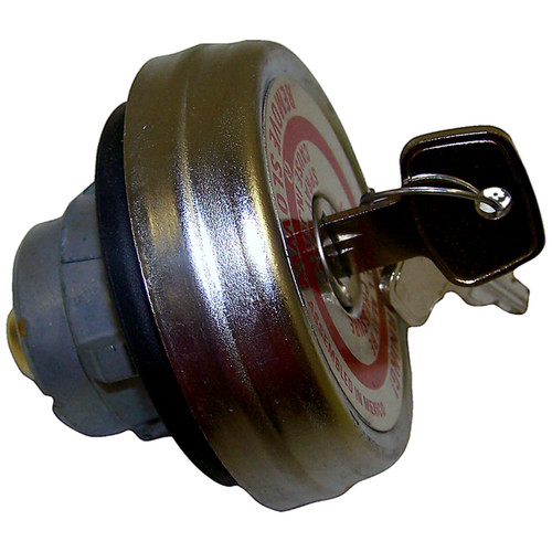 Crown Automotive J0934197 Locking Vented Fuel Filler Cap for 81-82 CJ-5, CJ-7, CJ-8, Export Models Only - Metal, Plastic