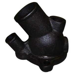 Crown Automotive J3238509 Engine Coolant Thermostat Housing for Jeep 1972-1981 CJ-5, CJ-6, CJ-7 w/ 5.0L Engine, 1971-1991 SJ, J-Series w