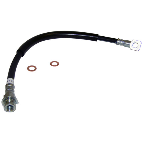 Crown Automotive J5363917 Brake Hose Front Left or Right - Fits 1982-1983 Jeep CJ-5, 16.25 Inches Long