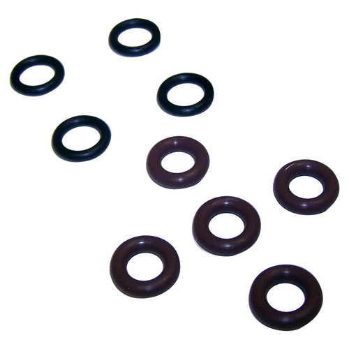 Crown Automotive 5103149AA Fuel Injector O-Ring Kit for 2003-2006 TJ Wrangler & KJ Liberty w/ 2.4L Engine, Includes O-Rings for 4 Injectors