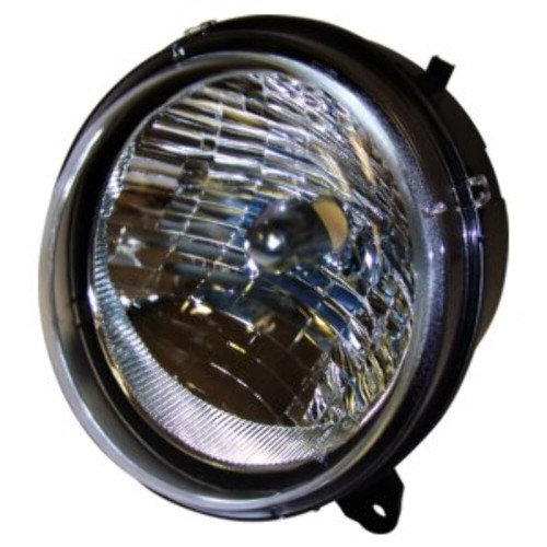 Crown Automotive 55157141AA Left Headlight Assembly for 2005-2007 Jeep KJ Liberty, USA & Canada Only, Includes Bulb Retainer