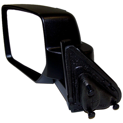 Crown Automotive 5155457AG Left Manual, Manual Folding Mirror for 2007-2014 Jeep MK Patriot; Black Textured Finish, Sold Individually