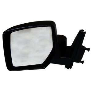 Crown Automotive 5155457AG Left Manual, Manual Folding Mirror for 2007-2014 Jeep MK Patriot; Black Textured Finish, Sold Individually