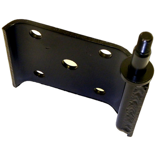 Crown Automotive J5363439 Left Rear Leaf Spring Plate for 1976-86 Jeep CJ-5, CJ-7, CJ-8 - Black Steel, Sold Individually