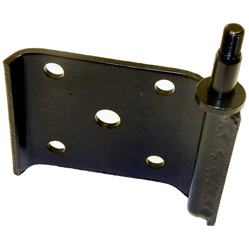 Crown Automotive J5363439 Left Rear Leaf Spring Plate for 1976-86 Jeep CJ-5, CJ-7, CJ-8 - Black Steel, Sold Individually