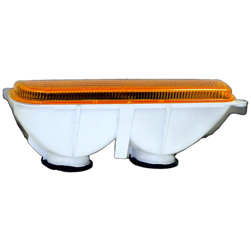 Crown Automotive 55055142 Right Front Parking Lamp for 1997-2001 Jeep XJ Cherokee, Does Not Include Bulb or Pigtail - Amber, White Plastic