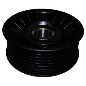 Crown Automotive 53010158P Drive Belt Idler Pulley for 1993-1998 Jeep ZJ, ZG Grand Cherokee w/ 5.2L, 5.9L Engines, 7 Grooves