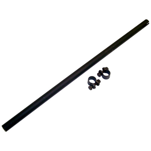Crown Automotive 52002700 Drag Link Adjusting Sleeve for 1987-1990 Jeep YJ Wrangler, 25.82" Length, Includes Hardware - Black Metal