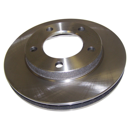 Crown Automotive 5356183R Front Disc Brake Rotor for 1976-1978 Jeep CJ-5, CJ-7 w/ 1-1/8" Thick, 6 Bolt Caliper Mount - Steel