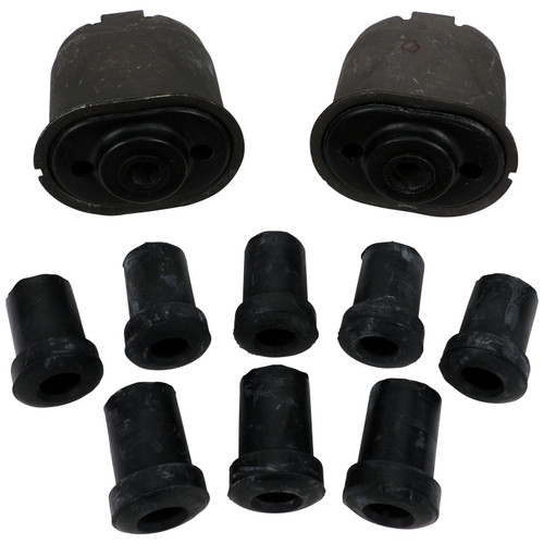Crown Automotive 4228492K Leaf Spring Bushing Set Rear Left & Right Inner & Outer - Fits 1986-1990 Jeep GS (Europe) Minivan