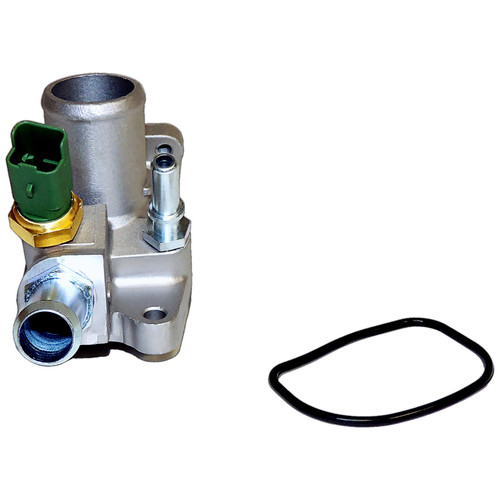 Crown Automotive 68211424AA Engine Coolant Thermostat Housing Assembly - Fits 2015-2018 Jeep BU Renegade