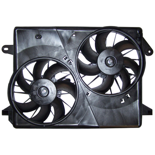 Crown Automotive 5174358AA Engine Cooling Fan Assembly - Fits 2005-2007 Jeep LE (Europe) 300