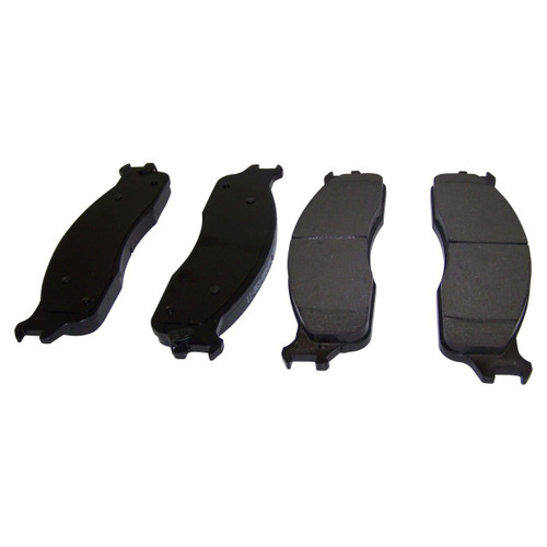 Crown Automotive 5093267AA Brake Pad Set for Dodge 2003-2008 Ram DR, DH, D1 2500 / 3500 Trucks - Gray Semi-Metallic