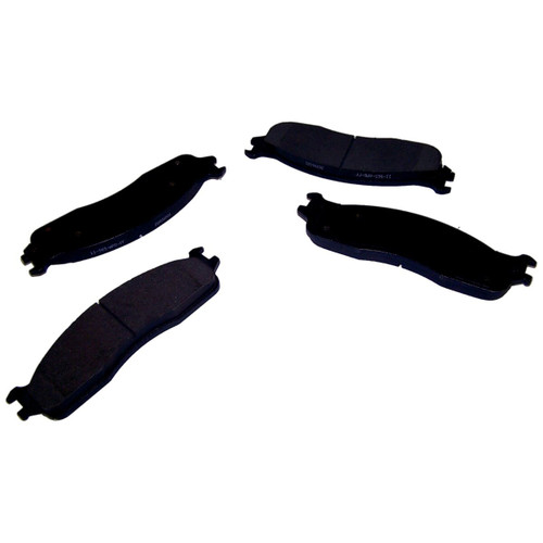 Crown Automotive 5093267AA Brake Pad Set for Dodge 2003-2008 Ram DR, DH, D1 2500 / 3500 Trucks - Gray Semi-Metallic
