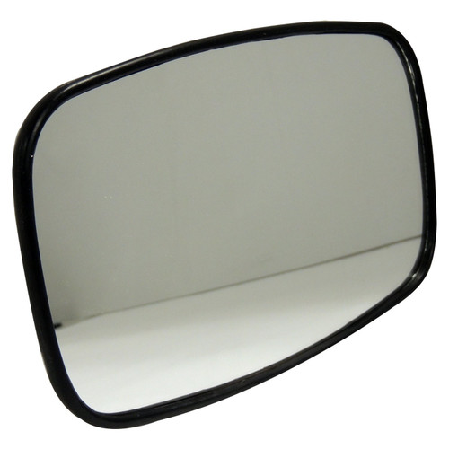 Crown Automotive 55012573 Mirror Head for 1987-1995 Jeep YJ Wrangler, Left or Right - Black Glass, Plastic, Sold Individually