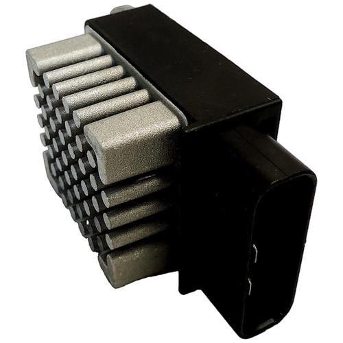 Crown Automotive 68041017AB Cooling Fan Relay for Jeep 2003 TJ Wrangler and 2002-2003 KJ Liberty - Black, Silver Metal, Plastic