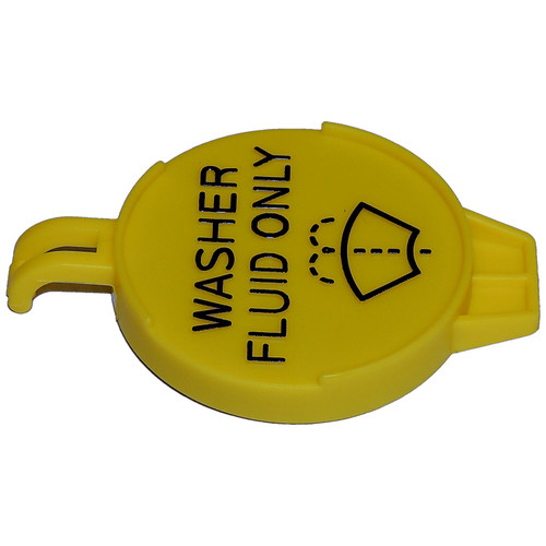 Crown Automotive 55077261AA Windshield Reservoir Cap for 2007-2018 JK Jeep Wrangler, Yellow Plastic - Yellow Plastic, Sold Individually