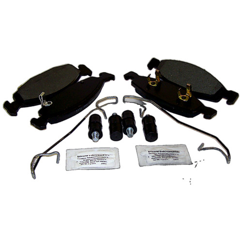 Crown Automotive 5011969MK Front Brake Pad Master Kit for 1999-2002 WJ, WG Grand Cherokee w/ Teves Calipers, Includes Pad Set, Caliper Pin
