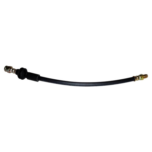 Crown Automotive 68258362AA Rear Brake Hose for Jeep 2017+ MP Compass and 2015-2018 BU Renegade, Left or Right - Black Rubber, Steel