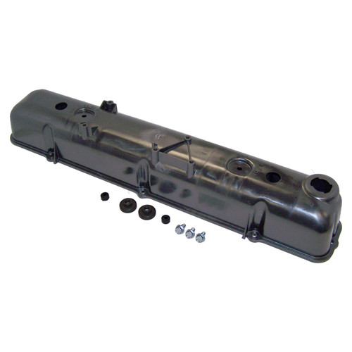 Crown Automotive 83501398 Black Plastic Valve Cover for 81-86 CJ-5, CJ-7, CJ-7 SJ, J-Series w/ 4.2L Engine - Black Plastic