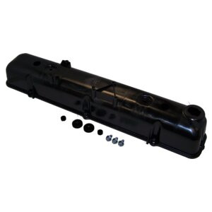 Crown Automotive 83501398 Black Plastic Valve Cover for 81-86 CJ-5, CJ-7, CJ-7 SJ, J-Series w/ 4.2L Engine - Black Plastic