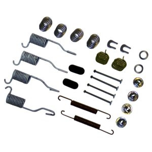 Crown Automotive H7170 Drum Brake Hardware Kit for Jeep 1990-2001 XJ Cherokee, MJ Comanche, 1990-2006 YJ, TJ Wrangler, All w/ 9" Drums