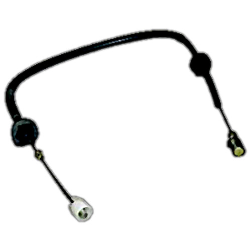 Crown Automotive 53005201 Throttle Cable for 1987-1988 Jeep XJ Cherokee & MJ Comanche w/ 4.0L Engine - Black Plastic, Rubber, Steel