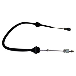 Crown Automotive 53005201 Throttle Cable for 1987-1988 Jeep XJ Cherokee & MJ Comanche w/ 4.0L Engine - Black Plastic, Rubber, Steel