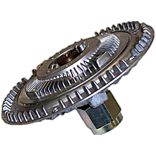 Crown Automotive 52027883AC Clutch Fan for 2000-2006 TJ Wrangler w/ 4.0L, 1995-2001 XJ Cherokee w/ 2.5L Diesel Engine, Tread-On Type