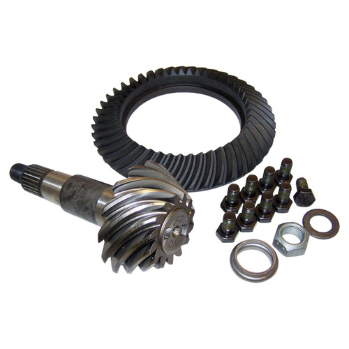 Crown Automotive 68035568AA Dana 44 Rear Axle Ring & Pinion Kit for 2007-2018 Jeep JK Wrangler w/ 1/2" Ring Gear Bolts, 3.21 Ratio.