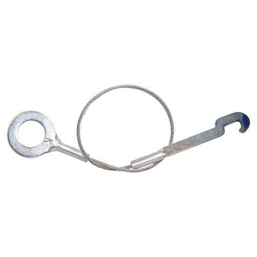 Crown Automotive J3201027 Rear Brake Automatic Adjuster Cable for Select 1978-1986 CJ-5, CJ-7, CJ-8 w/ 10" Drums, 1984-1989 XJ Cherokee