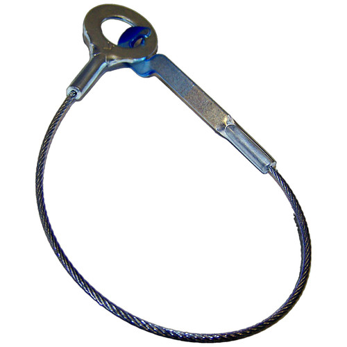 Crown Automotive J3201027 Rear Brake Automatic Adjuster Cable for Select 1978-1986 CJ-5, CJ-7, CJ-8 w/ 10" Drums, 1984-1989 XJ Cherokee