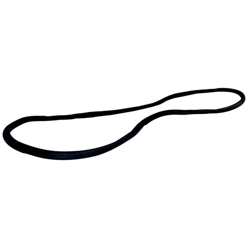 Crown Automotive 55399256AE Left or Right Front Door Weatherstrip for 2011-2022 WK2 Grand Cherokee - Black Rubber, Sold Individually