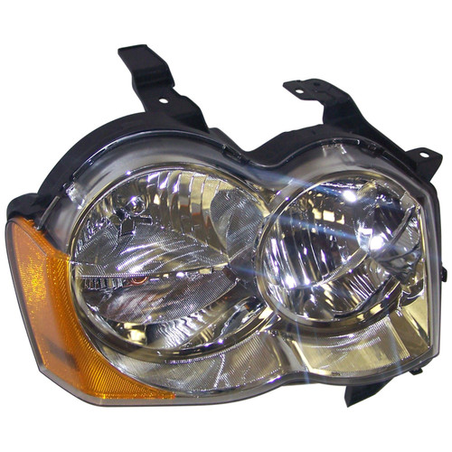 Crown Automotive 55157482AE Headlight Front Right - Fits 2008-2010 Jeep WK Grand Cherokee