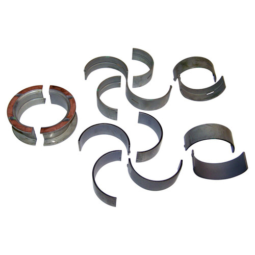 Crown Automotive 8133252K6 Crankshaft Main Bearing Set, Standard for Select Jeep 1972-1986 CJ-5, CJ-6, CJ-7, CJ-8, 1987-1990 YJ Wrangler