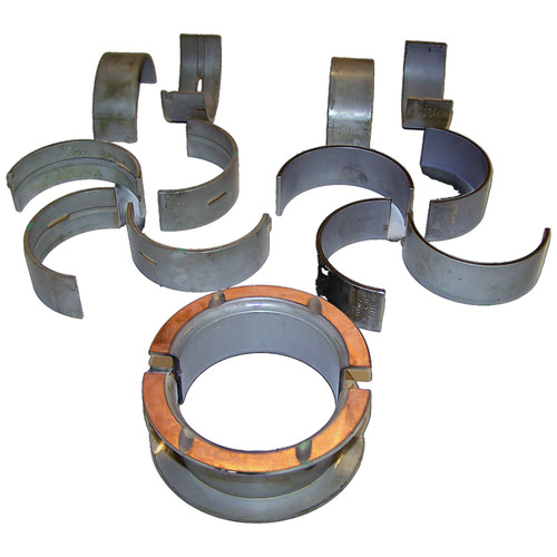 Crown Automotive 8133252K6 Crankshaft Main Bearing Set, Standard for Select Jeep 1972-1986 CJ-5, CJ-6, CJ-7, CJ-8, 1987-1990 YJ Wrangler