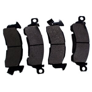 Crown Automotive 83504371 Front Brake Pad Set for 1974-1991 Jeep SJ, J-Series, Includes Left and Right - Gray Semi-Metallic