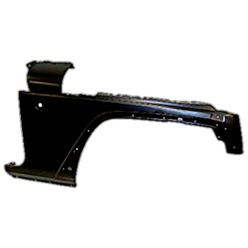 Crown Automotive 68002398AD Right Fender for Jeep 2007-2018 JK Wrangler - Black Steel, Sold Individually