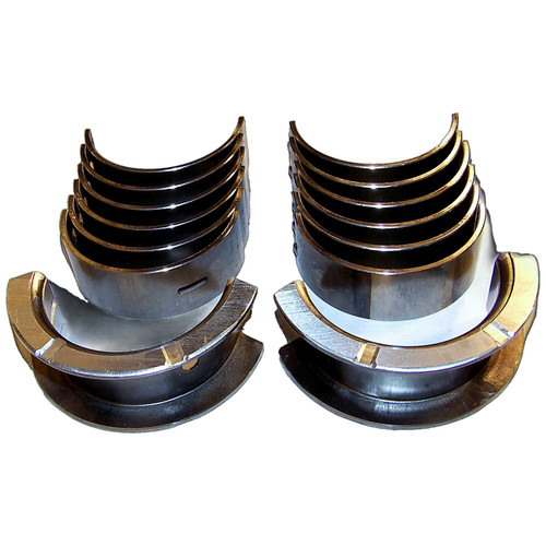 Crown Automotive 83507079K Standard Crankshaft Main Bearing Set Jeep 1991-2006 TJ, YJ Wrangler, 1991-2001 XJ Cherokee, MJ Comanche