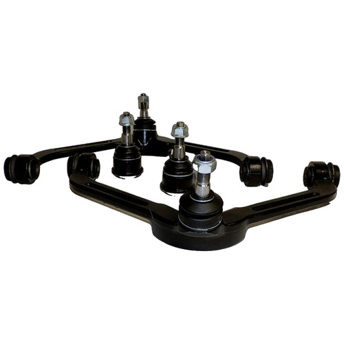 Crown Automotive CBXEF230K Front Upper Control Arm & Lower Ball Joint Kit for 2002-2007 KJ Liberty - Black Rubber, Steel
