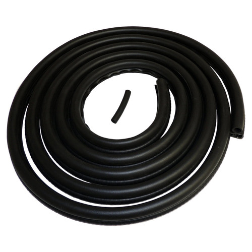 Crown Automotive 55134724 Rear Door Weatherstrip for 1993-1998 Jeep Grand Cherokee, Left or Right - Black Rubber, Sold Individually