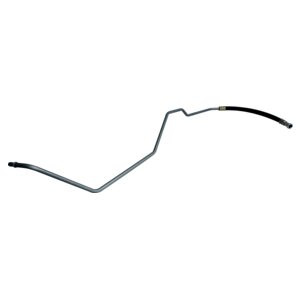 Crown Automotive 52028566AD Transmission Cooler Return Hose for 1997-2001 Jeep XJ Cherokee w/ 4.0L Engine - Black, Unpainted Rubber, Steel