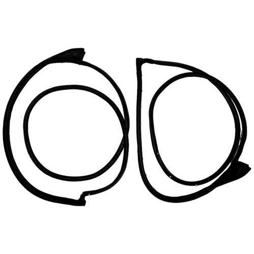 Crown Automotive 55399212K Door Seal Kit Front Left & Right - Fits 2011-2022 Jeep WK Grand Cherokee