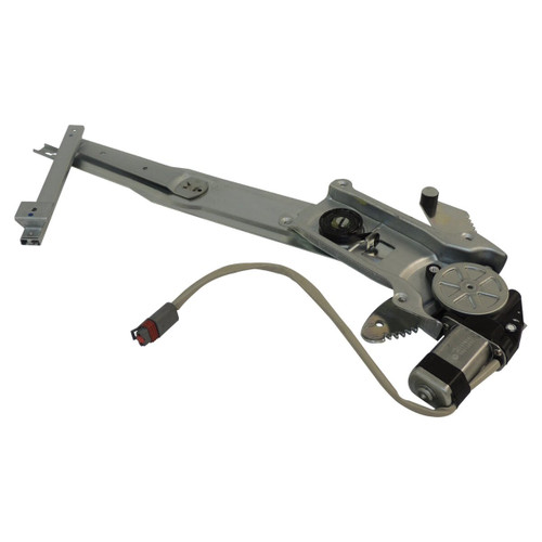 Crown Automotive 4798378K Right Front Window Regulator for 1993-98 ZJ, ZG Jeep Grand Cherokee, Includes Motor - Black, Silver Metal, Plastic